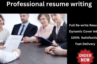 I write professional ats resumes, cvs, cover letters, and linkedin